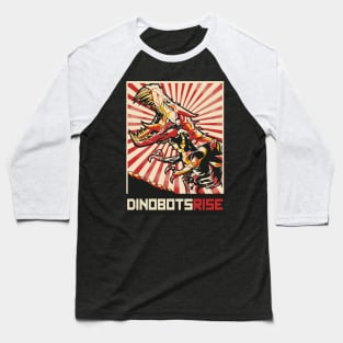 Dinobot Propaganda Baseball T-Shirt